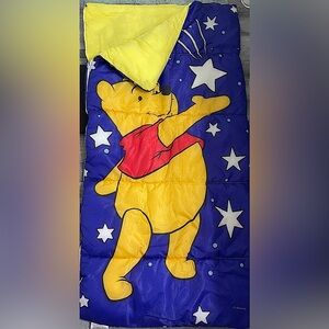 EUC Vintage Winnie the Pooh sleeping bag